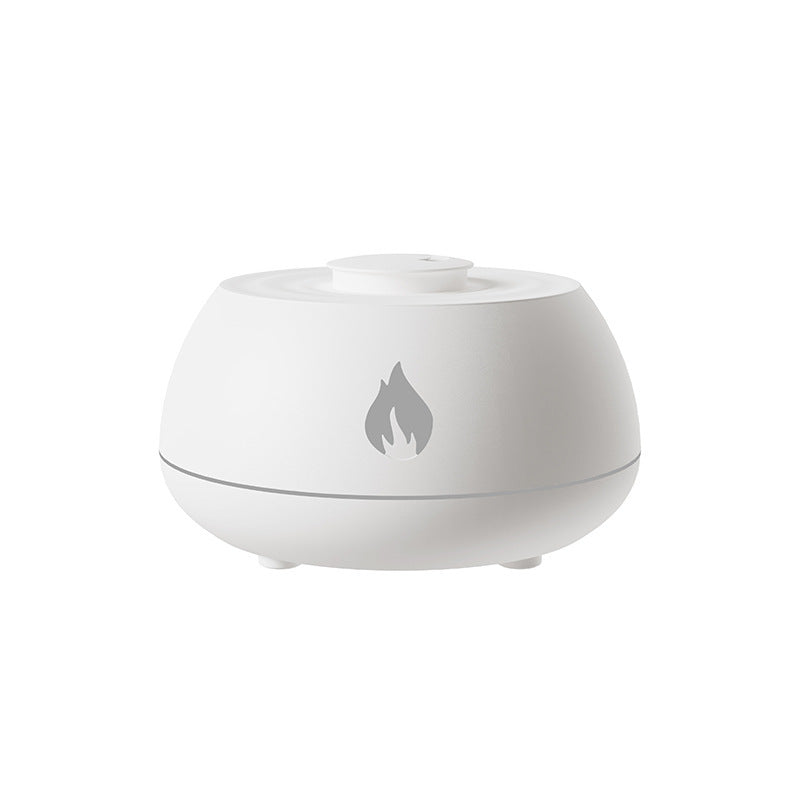 Flame aromatherapie diffuser met 7 kleuren